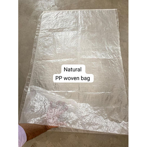 Transparent Natural Pp Woven Bag