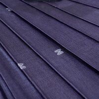 Indigo Night Silk Fabric