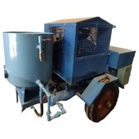 Electric Air Compressor Plus Sand Blasting Hopper - Material: Metal