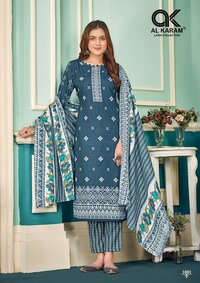 Al Karam Zulekha -Dress Material
