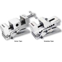 Sine Vice - Steel Material, Manual Operation, Silver Color - Versatile Adjustability And Durability