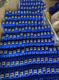 C Type Mould Clamp - Metal Construction, Industrial Use - Blue Color Design, Durable Engineering For Reliable Performance