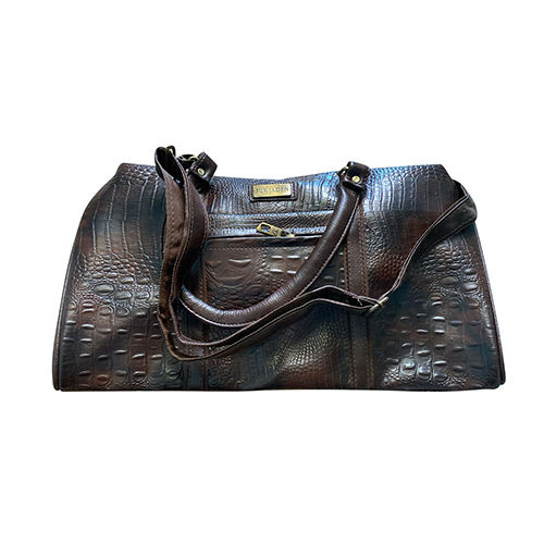 Leather Brown Shoulder Bag Design: Customized