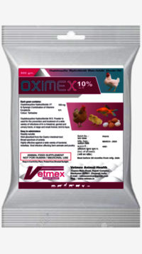 Oxytetracycline Hydrochloride Powder for poultry OXIMEX