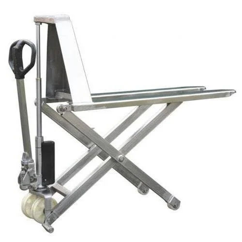 Corrosion Proof Stainless Steel High Lift Pallet Truck