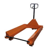 Warp Beam Trolley Pallet Truck - Mild Steel, Beam Width >120 Mm, Yellow Color | Easy To Operate, Strong, 5 Ton Load Capacity, Hydraulic Electric Drive, 1 Year Warranty