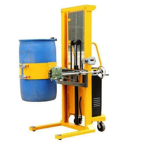 Easy To Operate Hydraulic Drum Handling Stacker