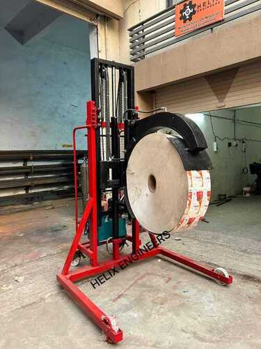 Consume Less Power Paper Roll Clamp Stacker