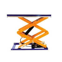 Hydraulic Movable Scissor Lift Table - 50 Feet Max Height, 5 Ton Capacity, New Condition, Strong Structure, Corrosion Resistant, Easy Operation