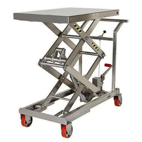 Consume Less Power Manual Electric Scissor Lifts