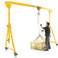 Portable Gantry Cranes By Helix Engineers