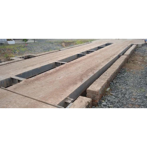 Brown Concrete Platform Weighbridge