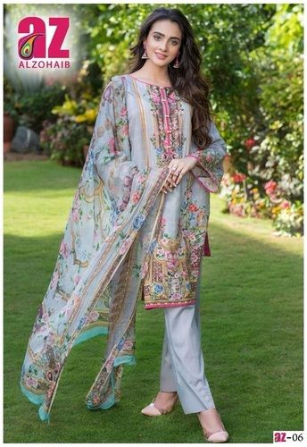 Alzohaib Zoohra Vol-1- Dress Material