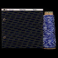 Blue And White Color Slub Yarn - Attributes: Durable