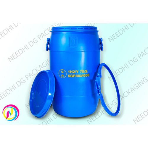 60L HDPE Open Mouth Drums