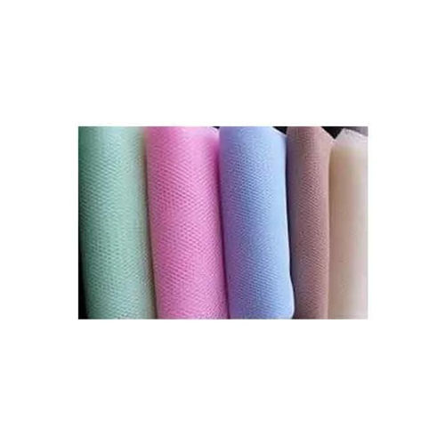 Plain Polyester Maharani Net Fabrics