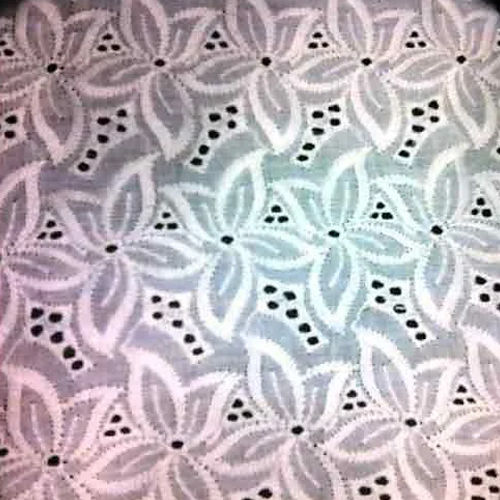 Washable Schiffli Embroidery Fabric For Dresses