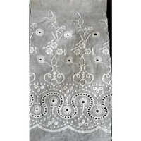 Cotton Embroidery Palazzo Fabric