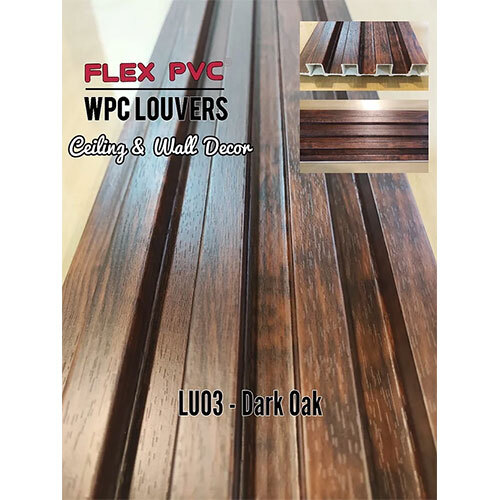 LU03 - Dark Oak WPC Louver