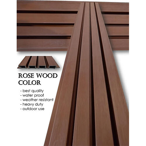 Exterior WPC Louvers - Rose Wood