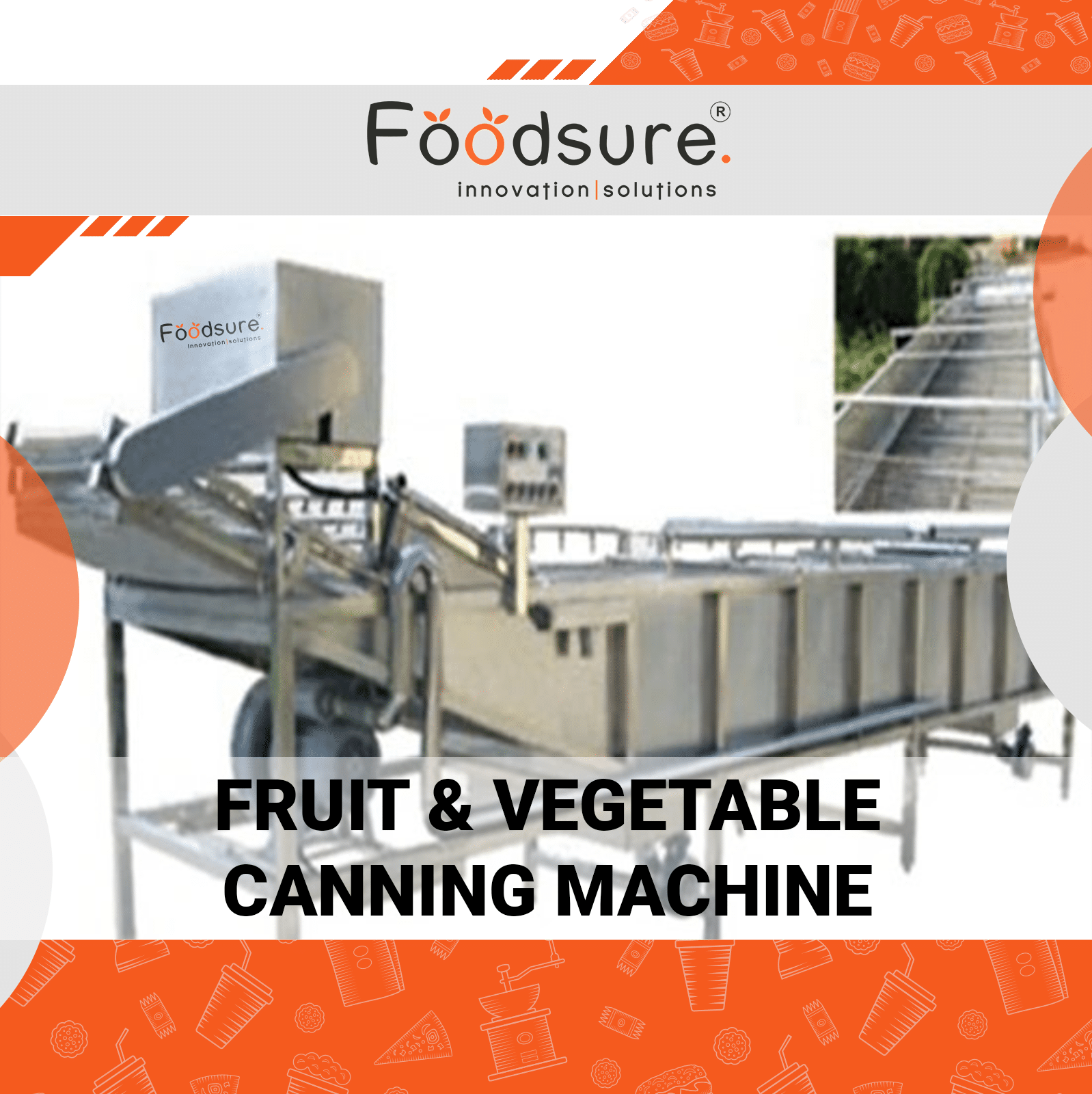 Fruits and Vegetable Canning Machine