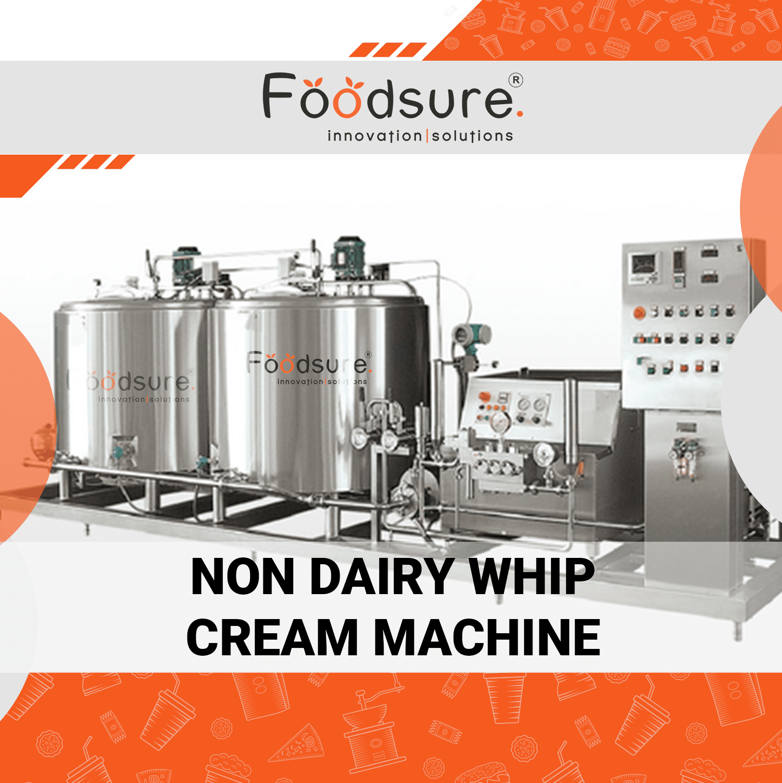 Non Dairy Whip Cream Machine