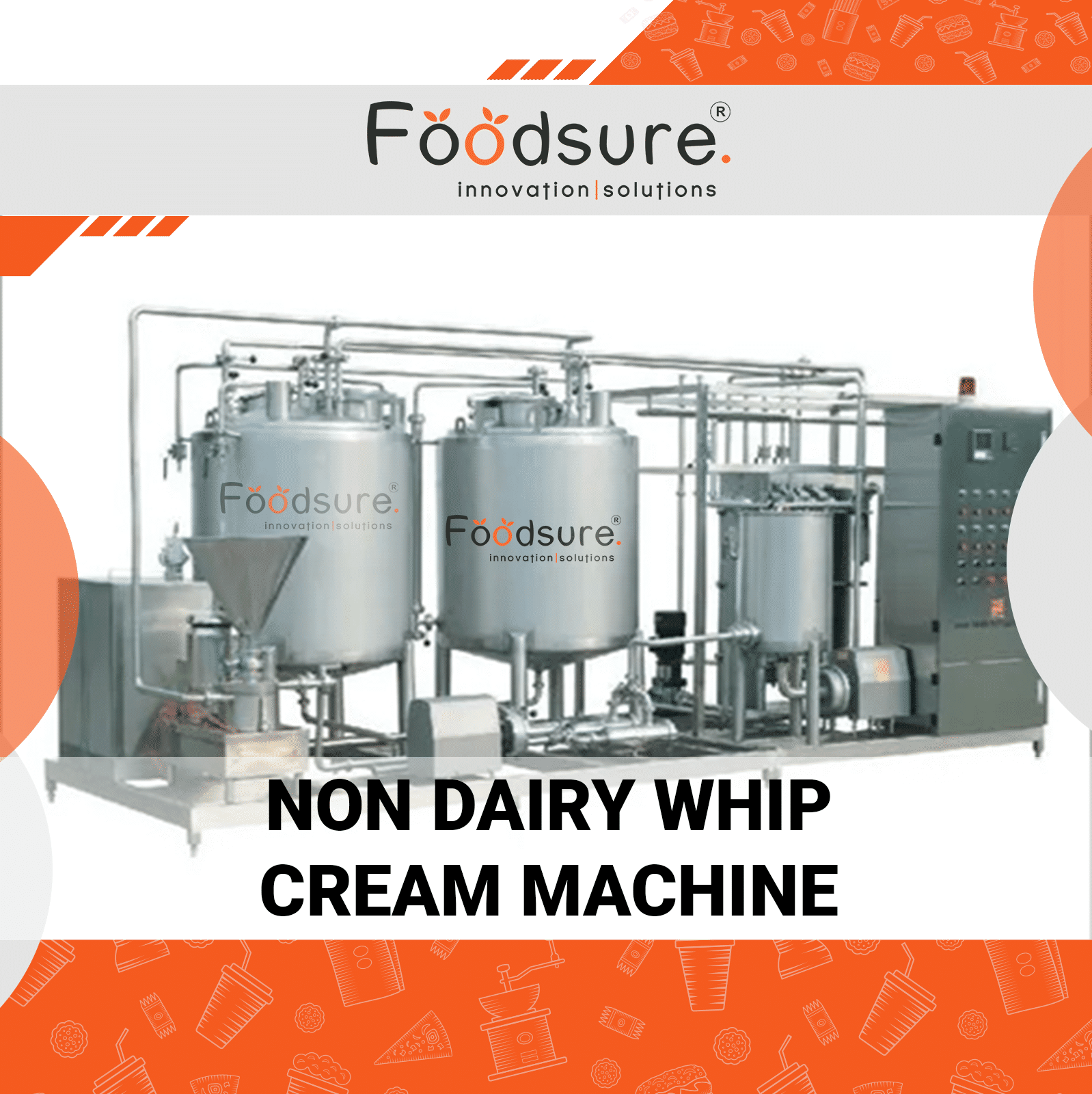 Non Dairy Whip Cream Machine