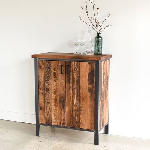 wooden small sideboard