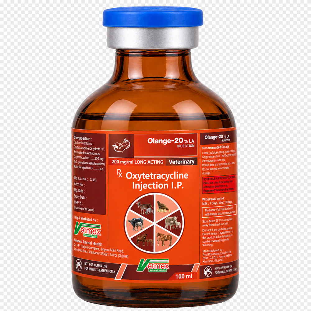 Oxytetracycline Long Acting Injection 20% 