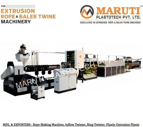Tapeline Extrusion Plant - Plastic, Steel | Variable Capacity, Touchscreen Display, Low Noise Operation, Wi-Fi Connectivity, Cost Efficiency, Universal Processing