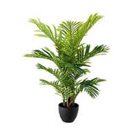 Xps-plt-073 Real Touch Palm Tree In Pot - Plastic, 73cm X 35cm, Hand-crafted Medium Indoor Plant
