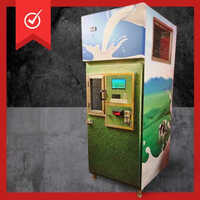 Silver Ss Milk Vending Machine