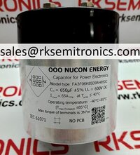 650uf, Â±5%, 600vdc Dc Link Capacitor - Temperature Range -40c To +85c, Insulation Resistance 10,000s | Flame-retardant Ul94v-0, Low Failure Rate <50 Fit