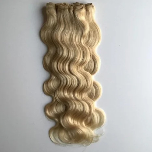 Blonde Wavy Hair Extension