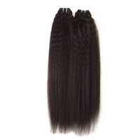 Bouncier Hair Extensions - Indian Human Hair, 10-32 Inch Lengths, Wavy Style In Rich Black