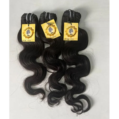 Wavy Machine Weft Hair Extension - Application: Personal