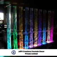 Acrylic Bubble Wall Pillar 8X6 Sqft