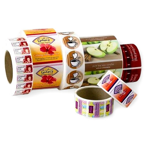 Multicolour Sticker Labels - Color: Multicolor