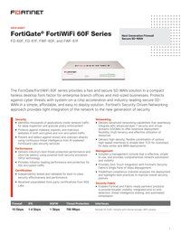 FortiGate 60F Firewall