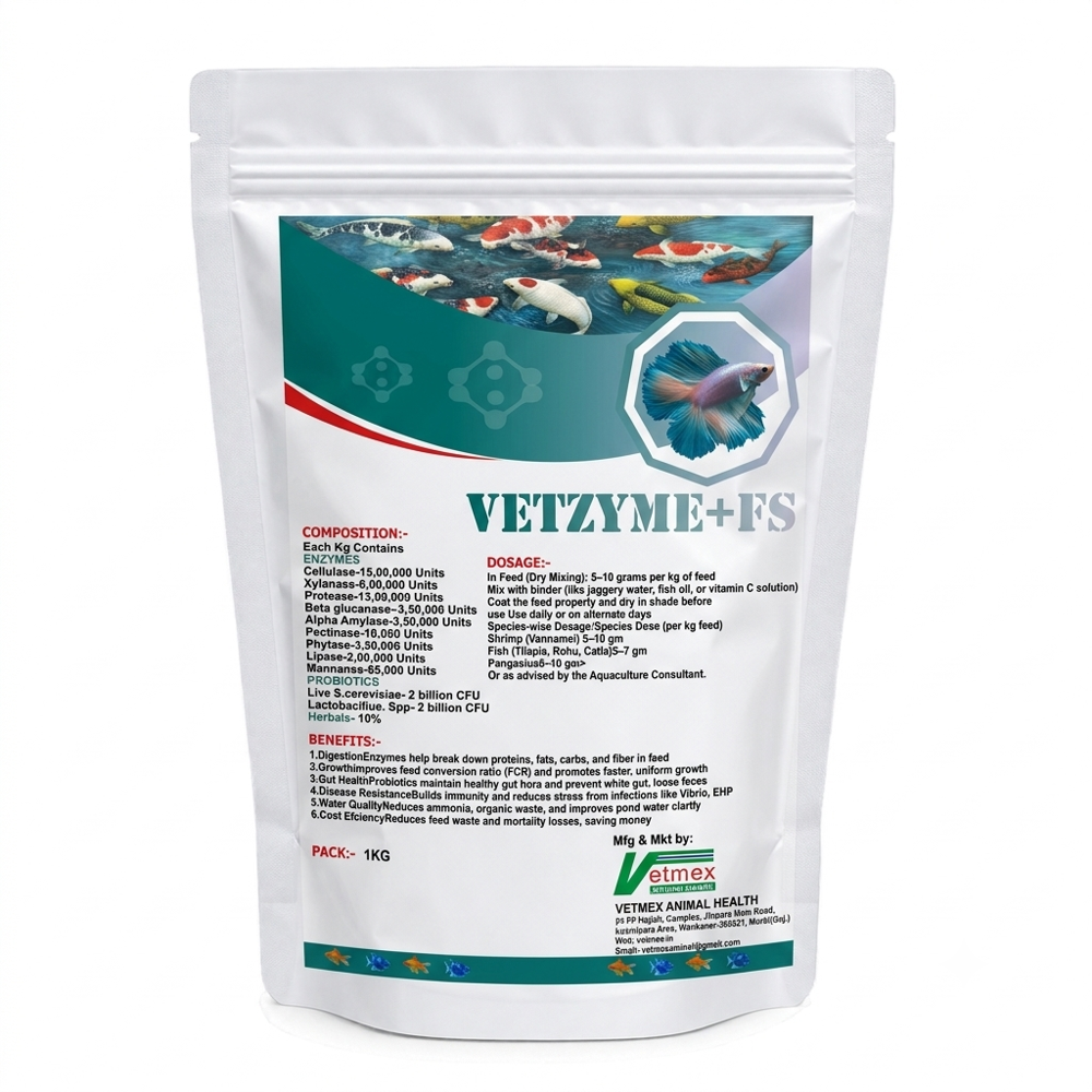 Enzyme For Aqua Enzymes With Probiotics - Ingredients: Animal Extract