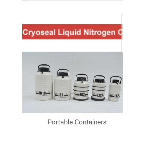 Inox make ln 2 containers