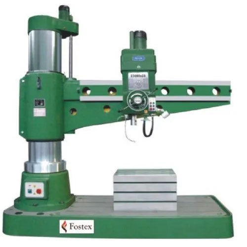 Green All Geared Radial Hydraulic Drill