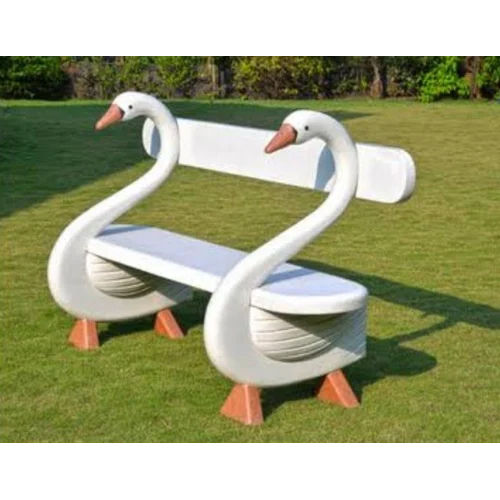 White Fiberglass Benches