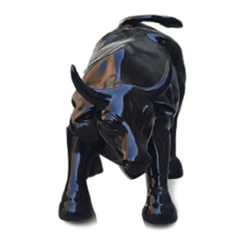 Fiberglass Stock Market Bull Statue - Material: Frp