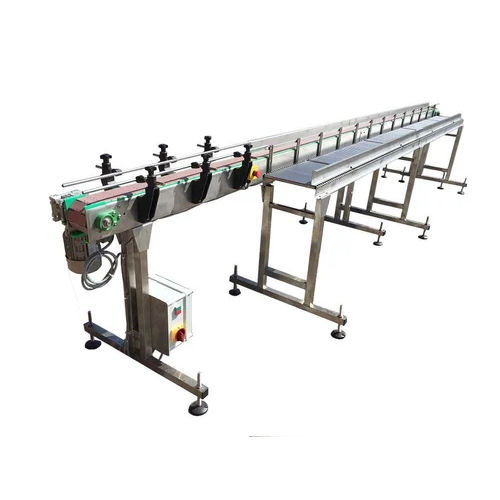 Ss 304 Slat Conveyor Length: 1-10 Feet Foot (Ft)