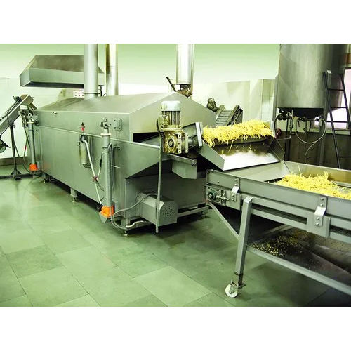 Automatic Snacks Frying Machine Capacity: 30 -1000 Kg/hr Kg/hr