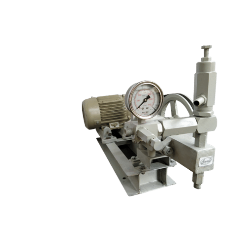 Simplex Plunger Light Duty High Pressure Hydro-Test Pump