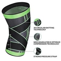 Knee support band Sleeve,Knee Guard Pad Brace Compression Fit Joint Pain and Improved Circulation Wrist Band Straps Gym Workout,Fitness Weight Wraps,Weightlifting,Running,Volleyball, and Sports