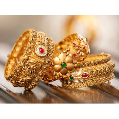 Golden Pure Gold Bangles