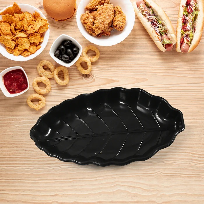 INVITATION ROUND CERAMIC SNACKS BOWL AND PLATTER 8233